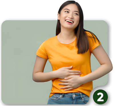 Reduces Bloating